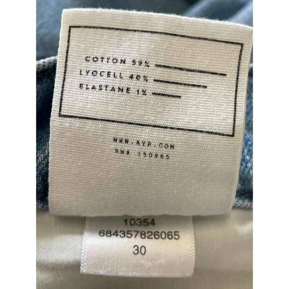 AYR The Secret Sauce Distressed Jeans Size 30 - Picture 4 of 11